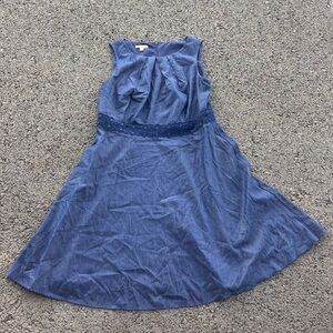 Blue Sleeveless Dress